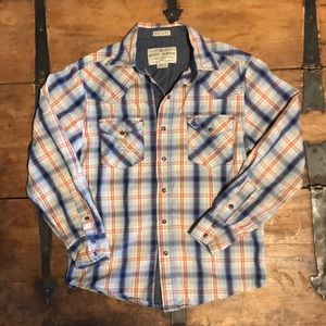 Boys western long sleeve shirt